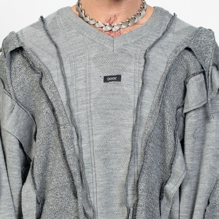 DECONSTRUCTED KNIT ° REUSE WEAR °   1 OF 1
