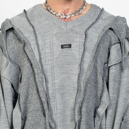 DECONSTRUCTED KNIT ° REUSE WEAR °   1 OF 1